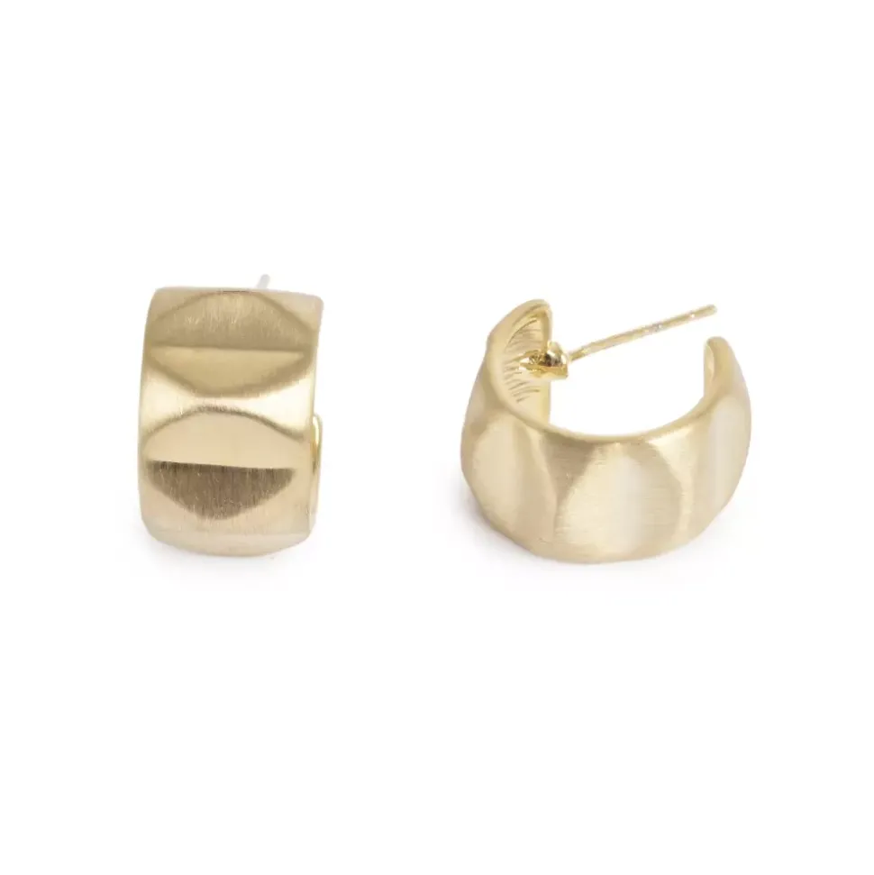 Øreringer, Steel Satin G