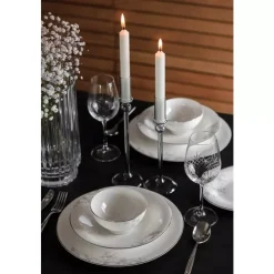 Royal Porcelain - Angelina Platinum - Dyp tallerken