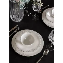 Royal Porcelain - Angelina Platinum - Dyp tallerken