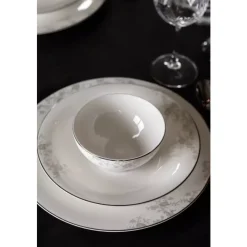 Royal Porcelain - Angelina Platinum - Dyp tallerken