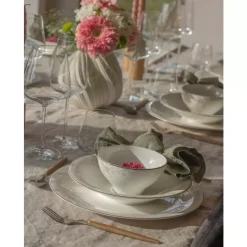 Royal Porcelain - Angelina Platinum - Dyp tallerken