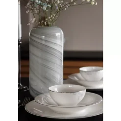 Royal Porcelain - Angelina Platinum - Dyp tallerken