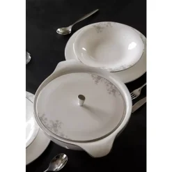 Royal Porcelain - Angelina Platinum - Dyp tallerken