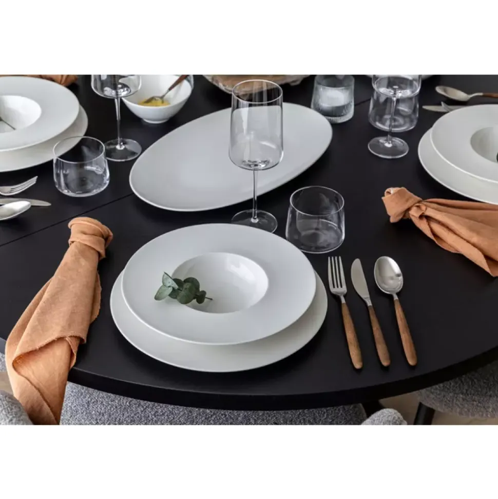 Royal Porcelain - Blanche - Dyp tallerken - 35 cl