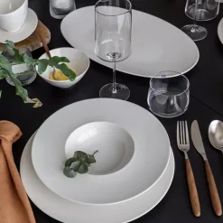 Royal Porcelain - Blanche - Dyp tallerken - 35 cl