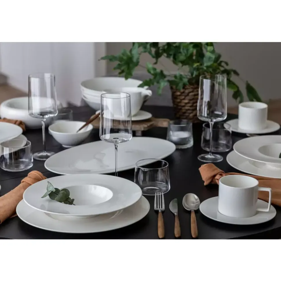 Royal Porcelain - Blanche - Dyp tallerken - 35 cl