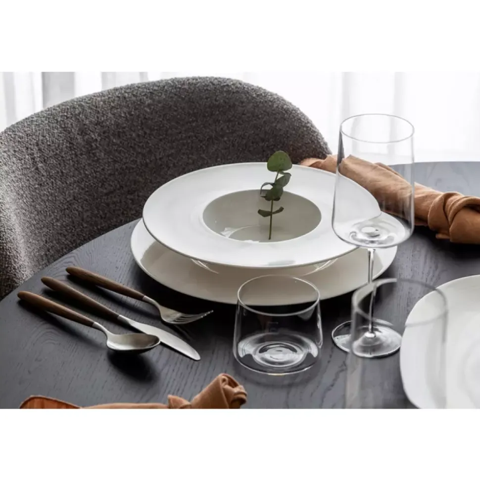 Royal Porcelain - Blanche - Dyp tallerken - 35 cl