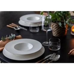 Royal Porcelain - Blanche - Dyp tallerken - 35 cl