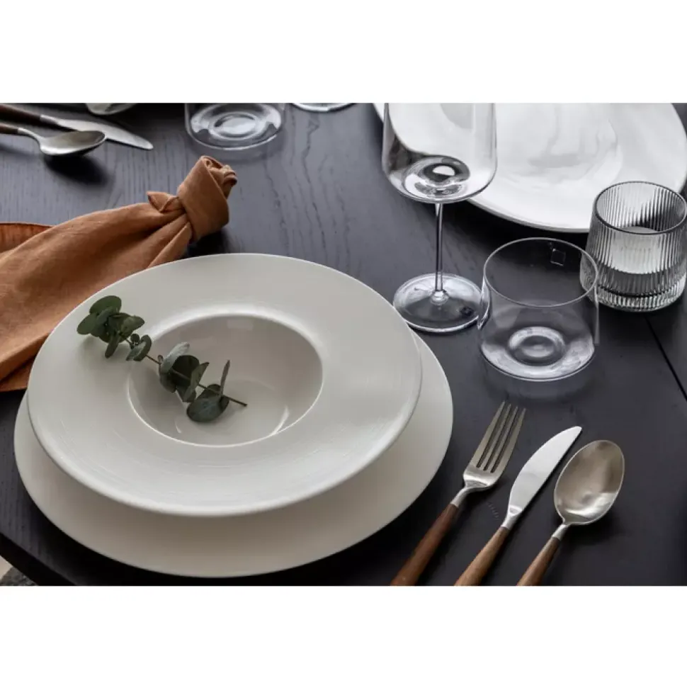 Royal Porcelain - Blanche - Dyp tallerken - 35 cl