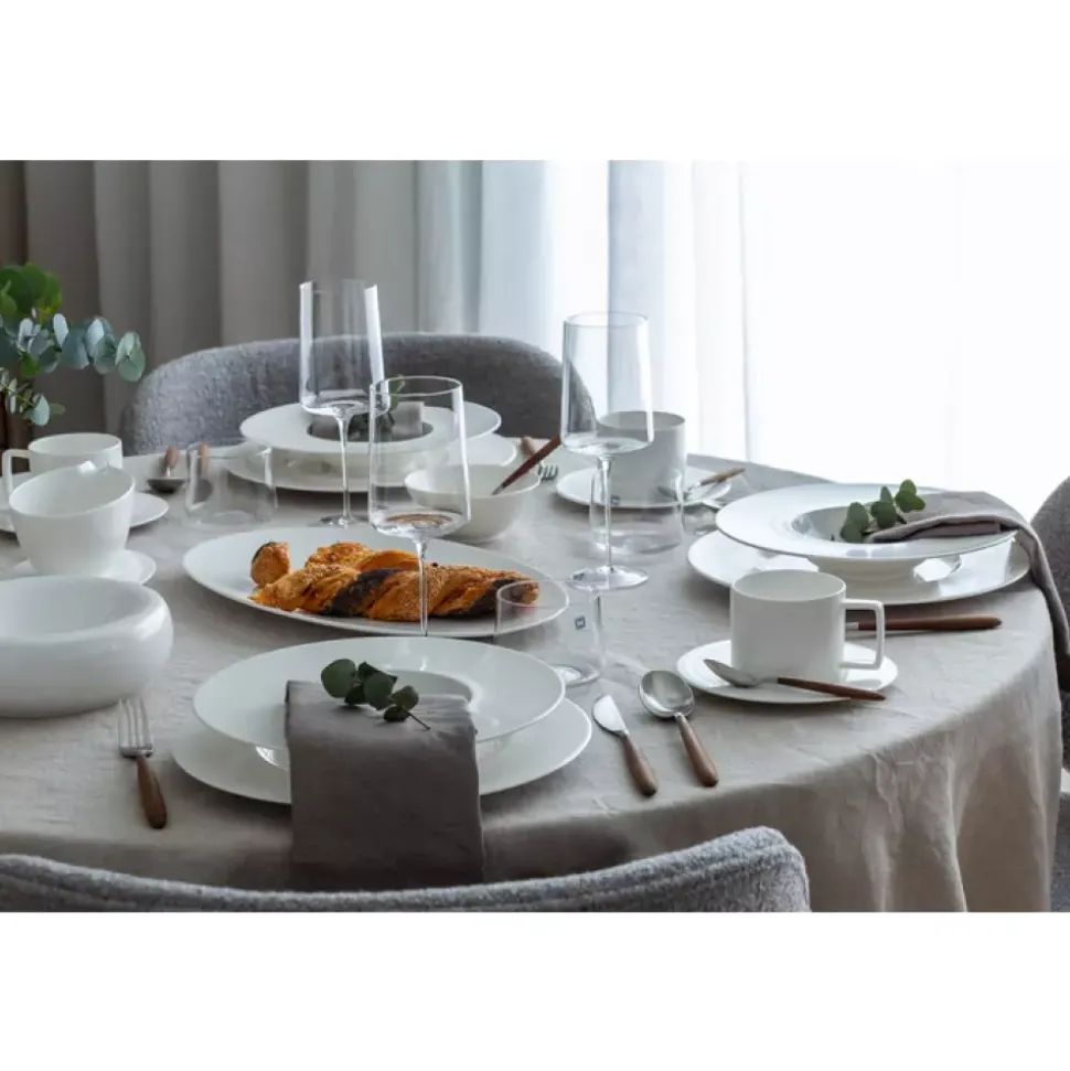 Royal Porcelain - Blanche - Dyp tallerken - 35 cl