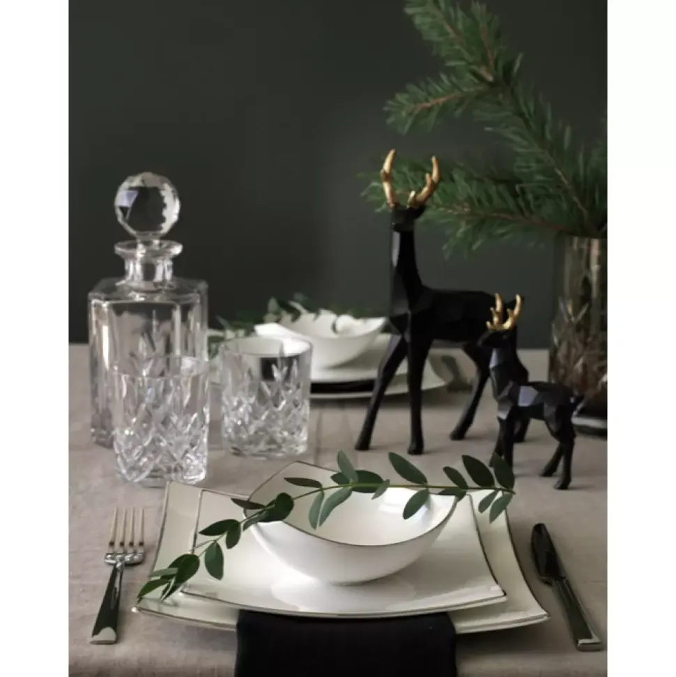 Royal Porcelain - Extreme Platinum - Firkantet fat