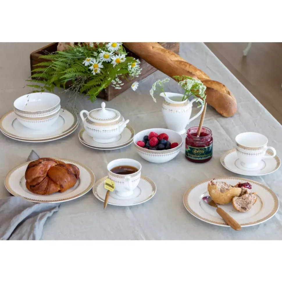 Royal Porcelain - Gold Grande - Sukkerskål - 0,36 l