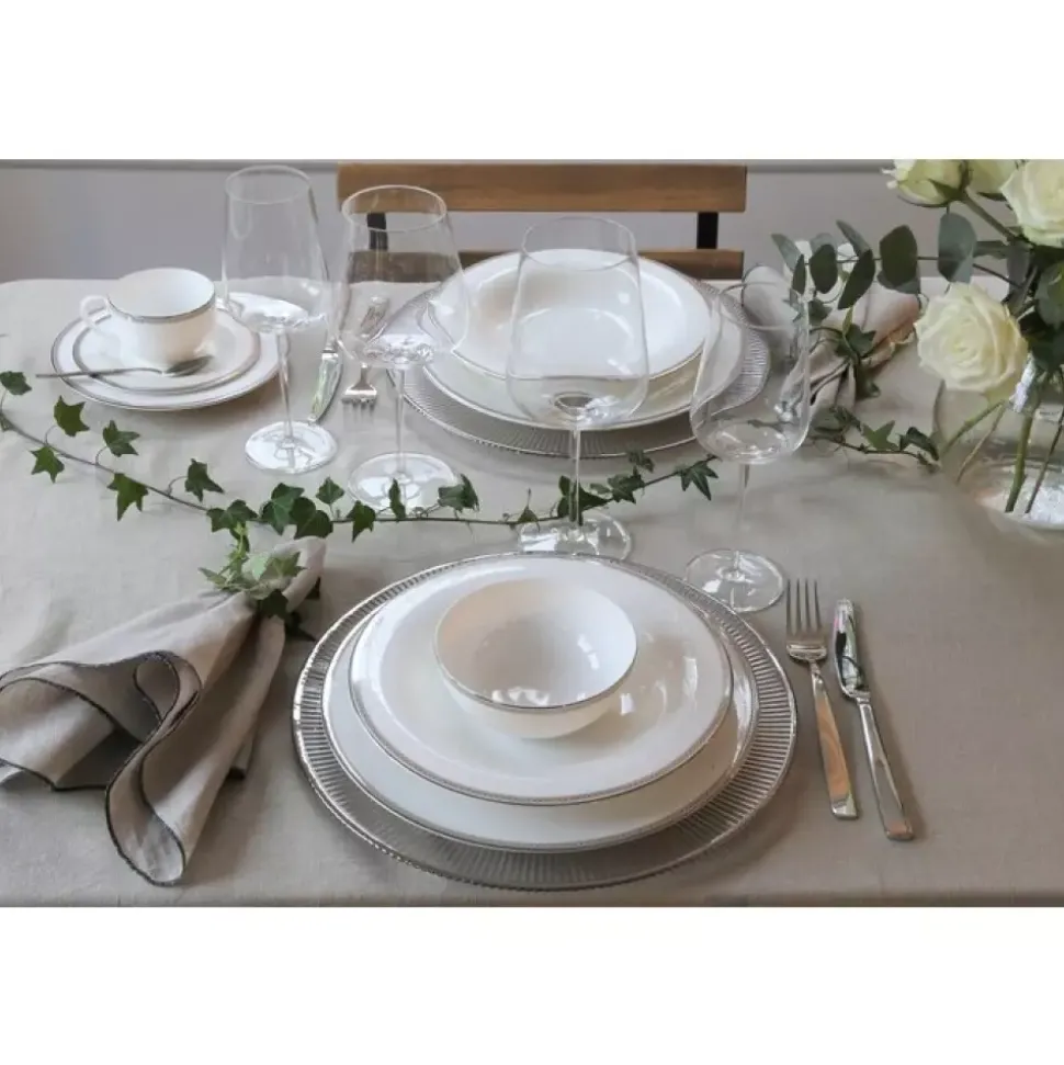 Royal Porcelain - Silver Paisley - Tallerken