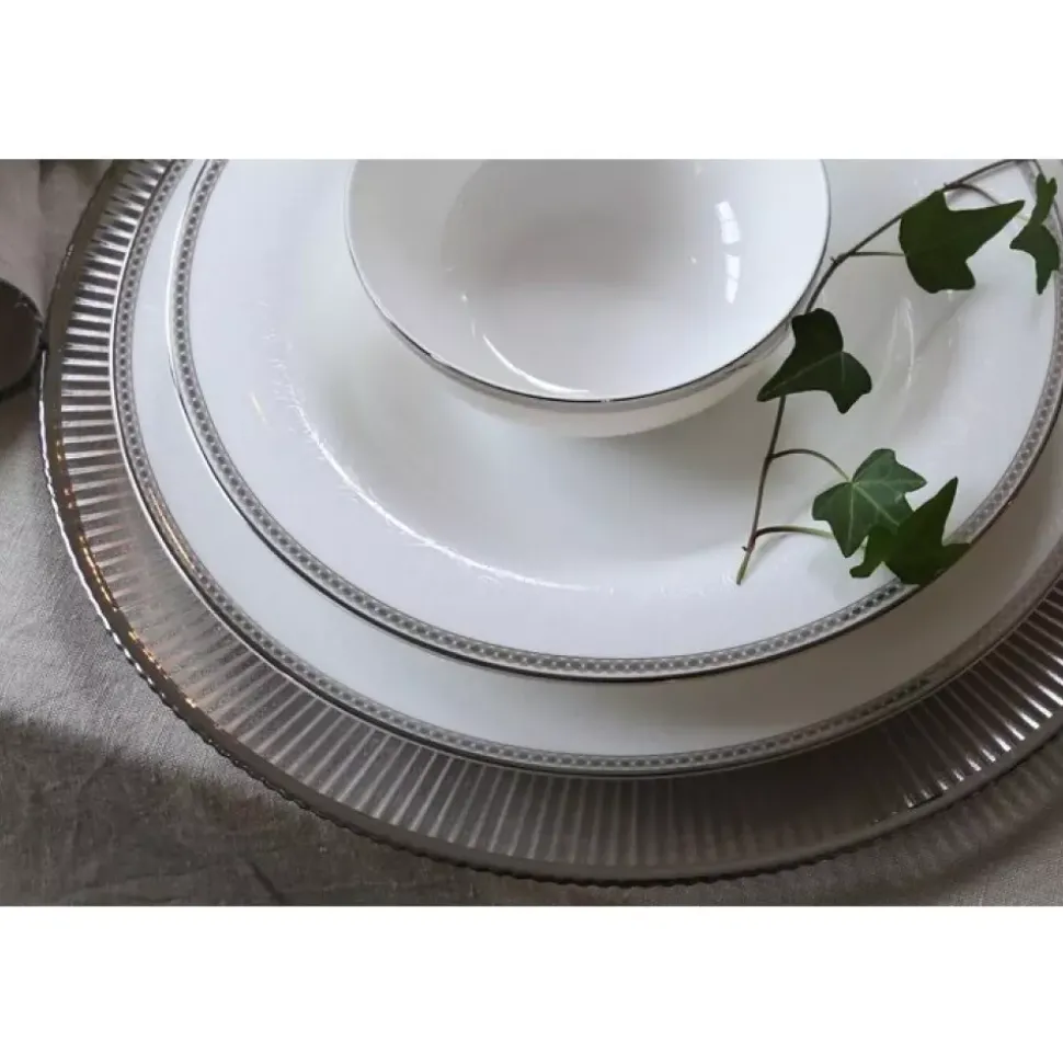 Royal Porcelain - Silver Paisley - Tallerken