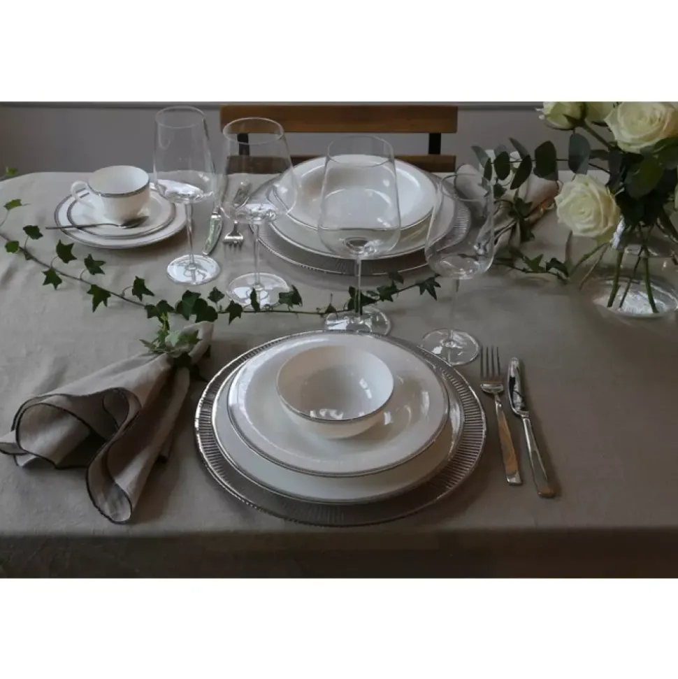 Royal Porcelain - Silver Paisley - Tallerken