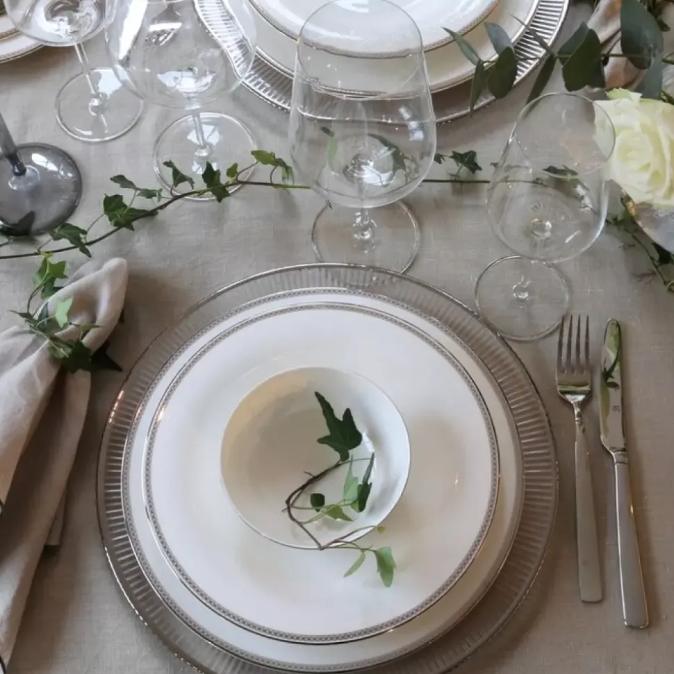 Royal Porcelain - Silver Paisley - Tallerken