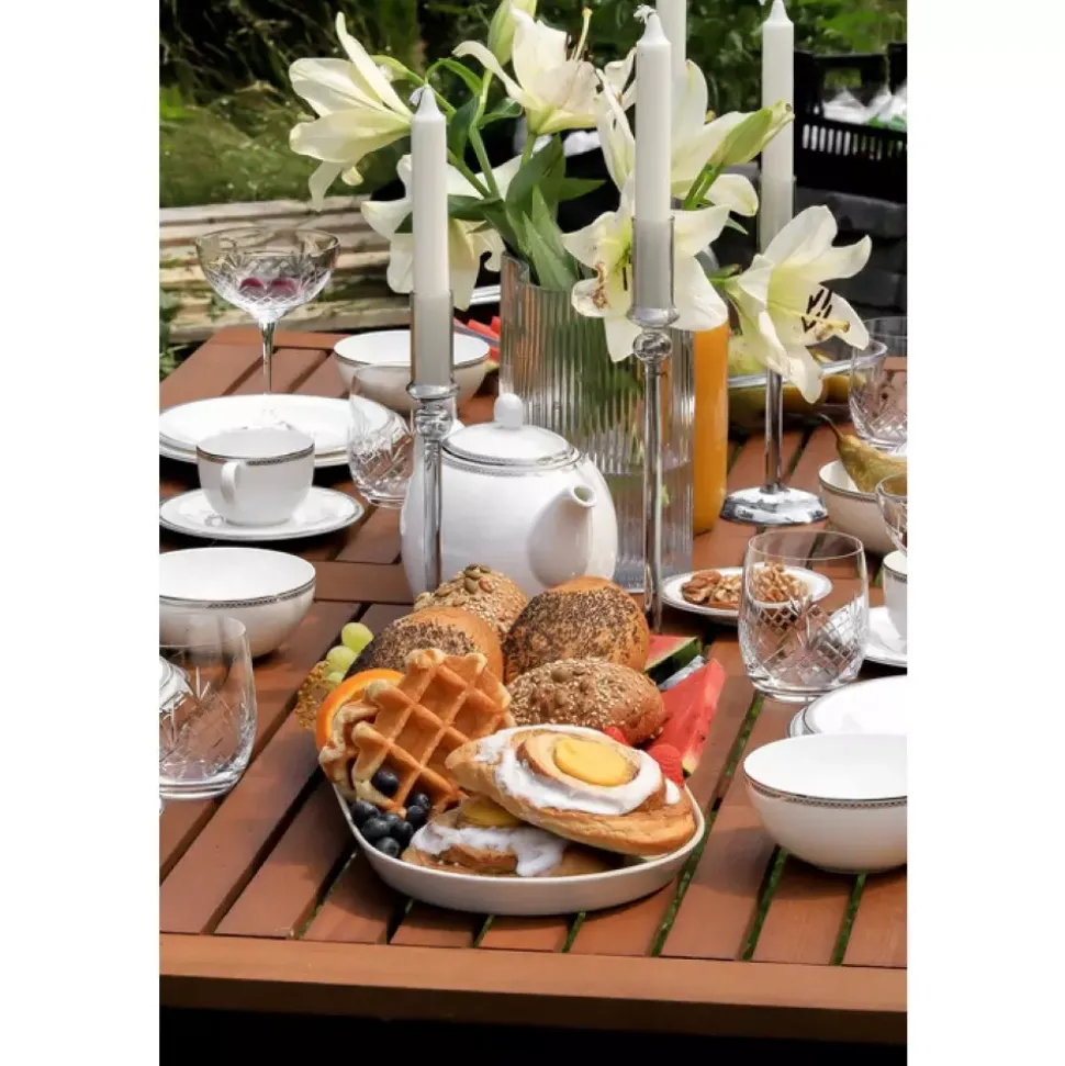 Royal Porcelain - Silver Paisley - Tallerken D19
