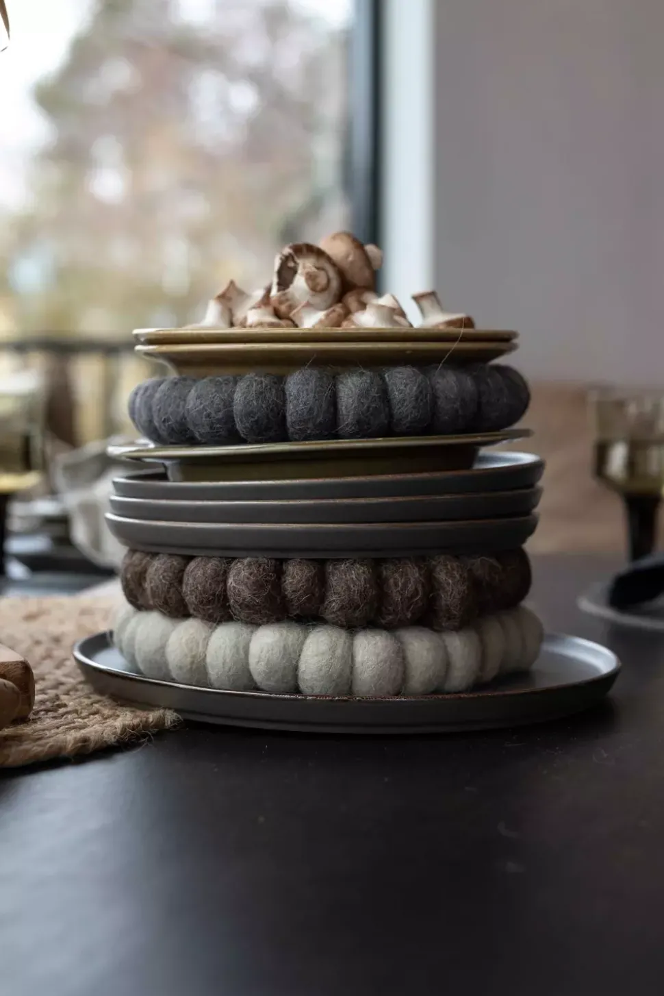 Rulle Gryteunderlag Nougat