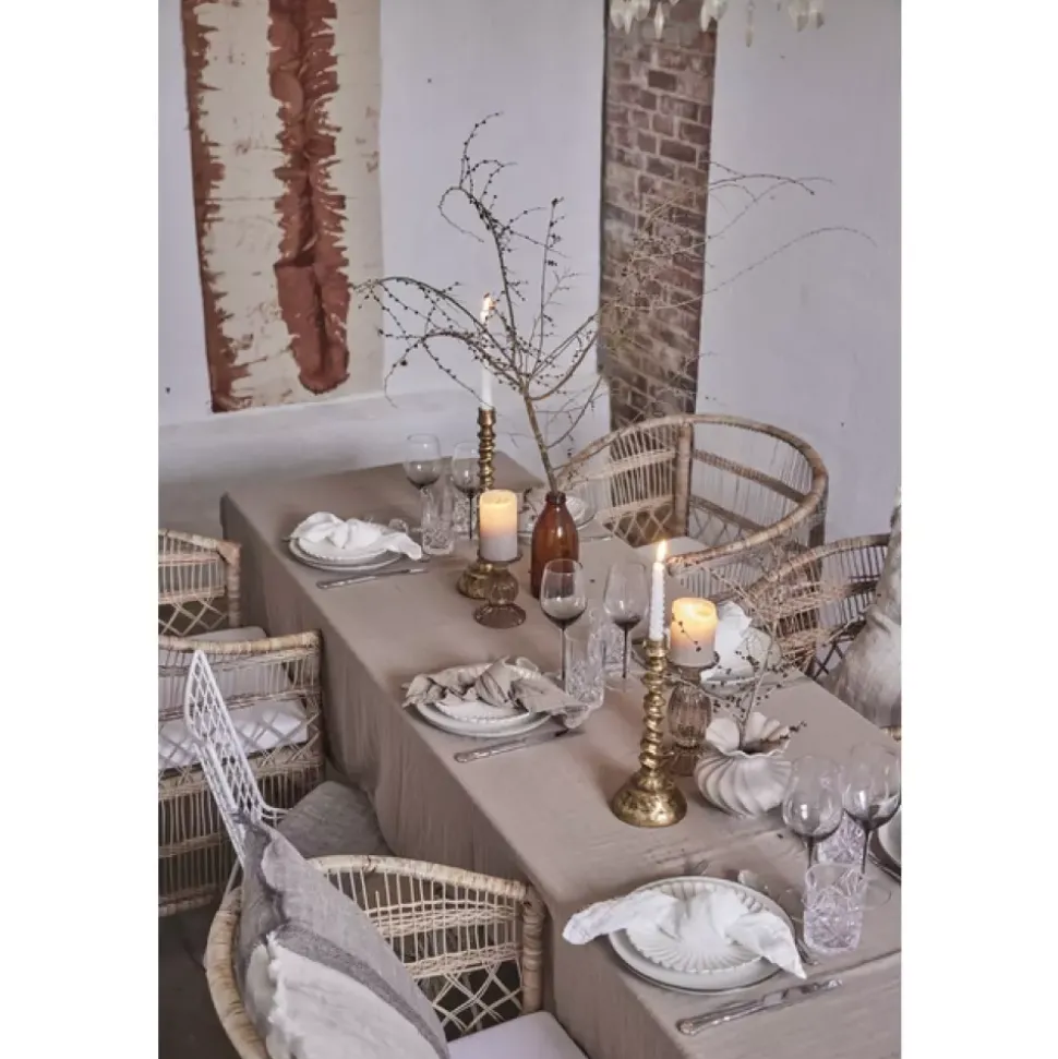 Rustic Kubbelys Sølvgrått