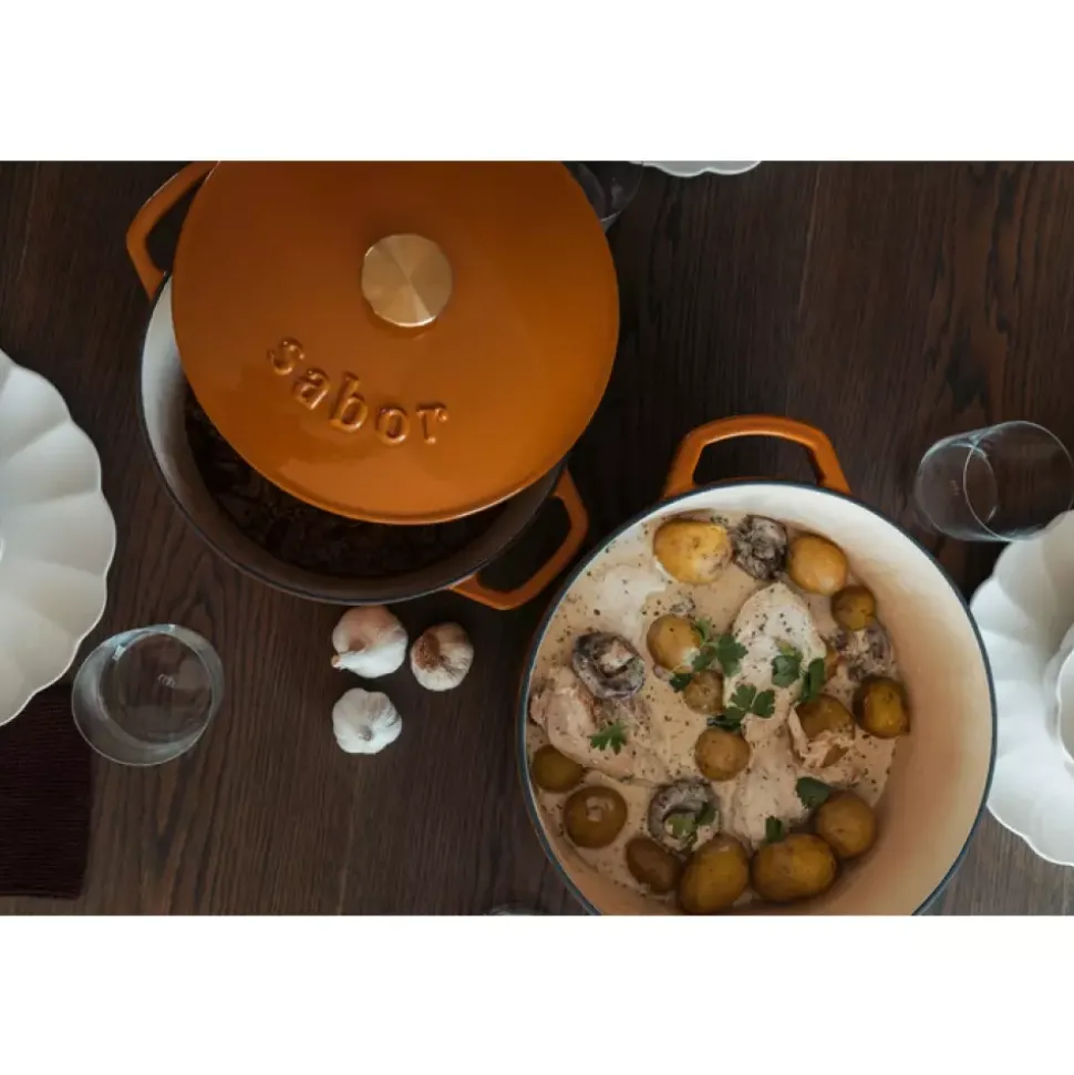 Sabor - Classic - Støpejernsgryte - 4,4 l
