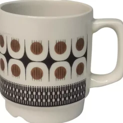Sabor - Figgjo - Krus - 26 cl Hvit/Brun