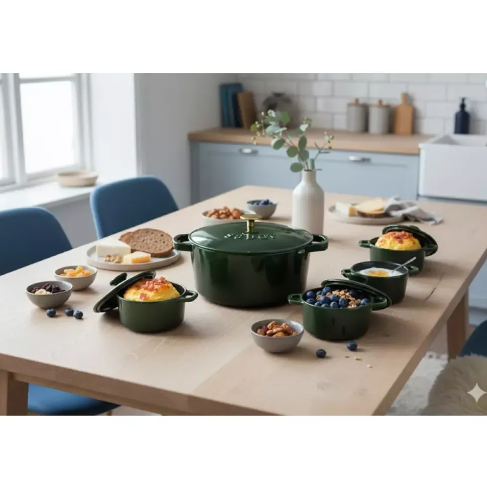 Sabor - Minigryter Ildfaste Former/Serveringssett s/3 - 0,3 l