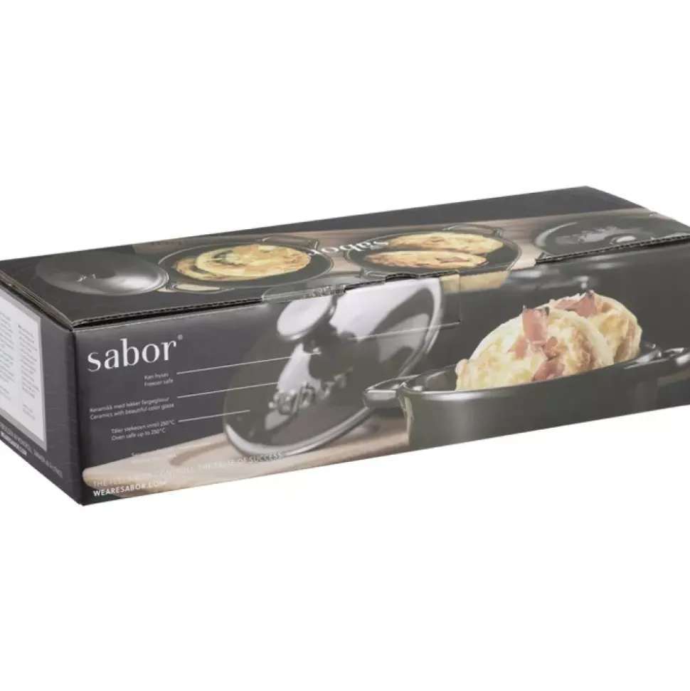 Sabor - Minigryter Ildfaste Former/Serveringssett s/3 - 0,3 l