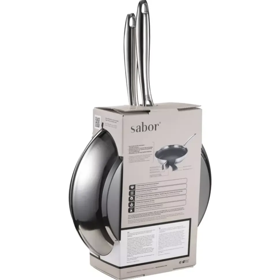 Sabor - Optimal - Stekepanne s/2 - 24, 28 cm