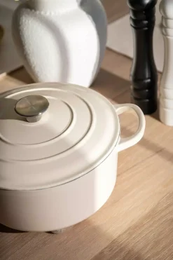 Sabor Støpejernsgryte Krem 6,5l