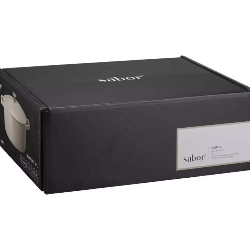 Sabor - Støpejernsgryte - 5,7 l