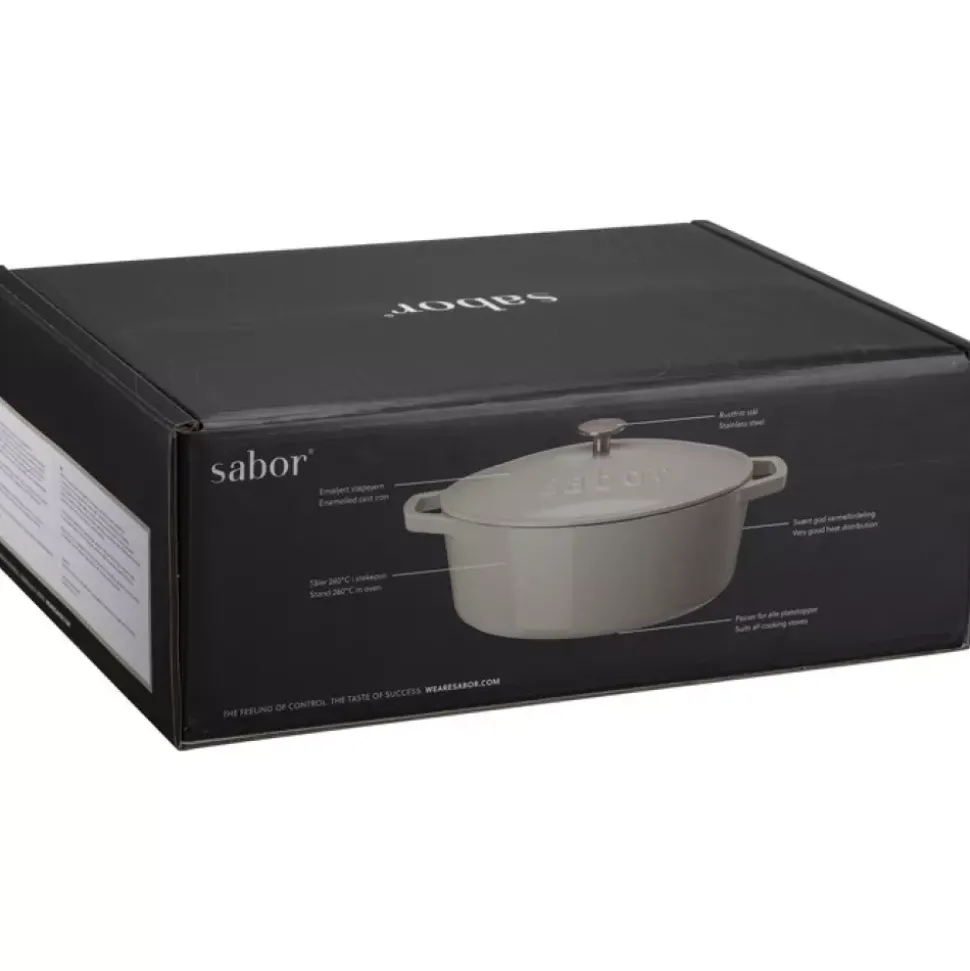 Sabor - Støpejernsgryte - 5,7 l