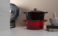 Sabor Støpejernsgryte Rød 4L
