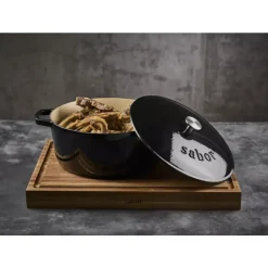 Sabor - Støpejernsgryte Sort 9,5 l