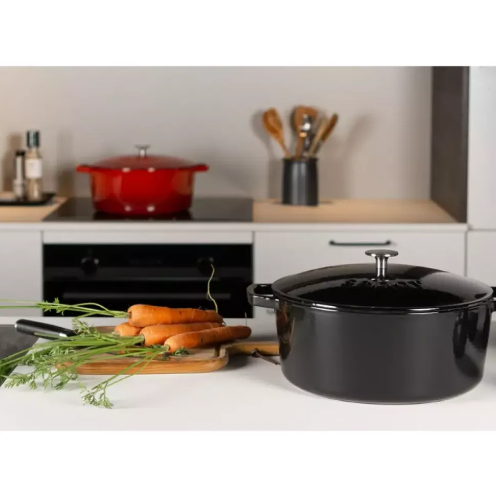 Sabor - Støpejernsgryte Sort 9,5 l