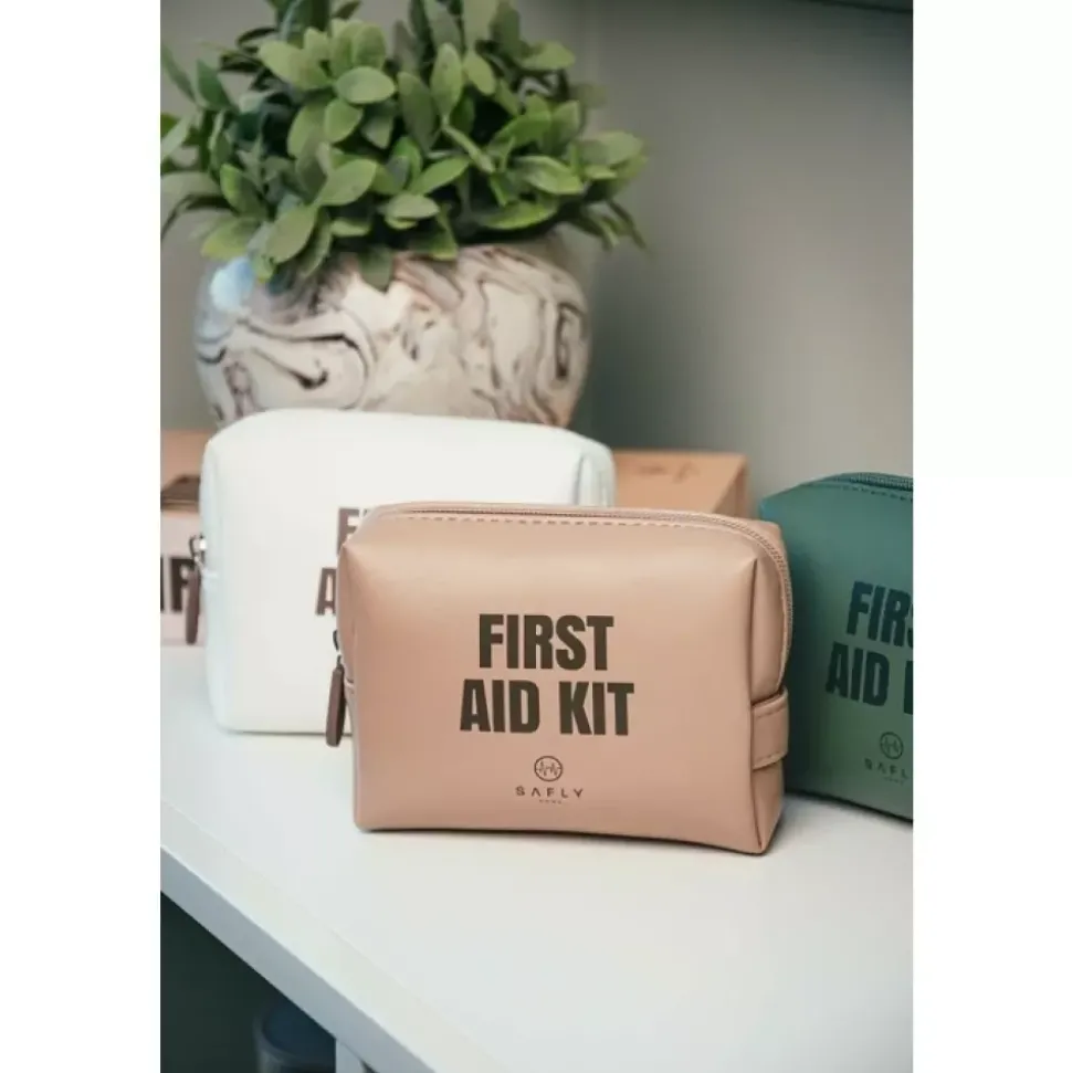 Safly Førstehjelpsskrin Liten Beige