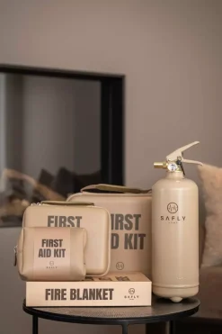 Safly Førstehjelpsskrin Stor Beige