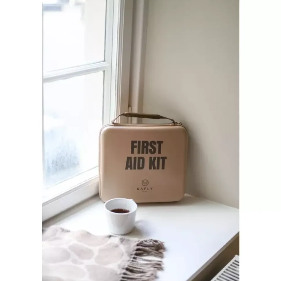 Safly Førstehjelpsskrin Stor Beige