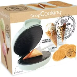 ScrapCooking - Sweet Electro - Vaffelkjegle jern