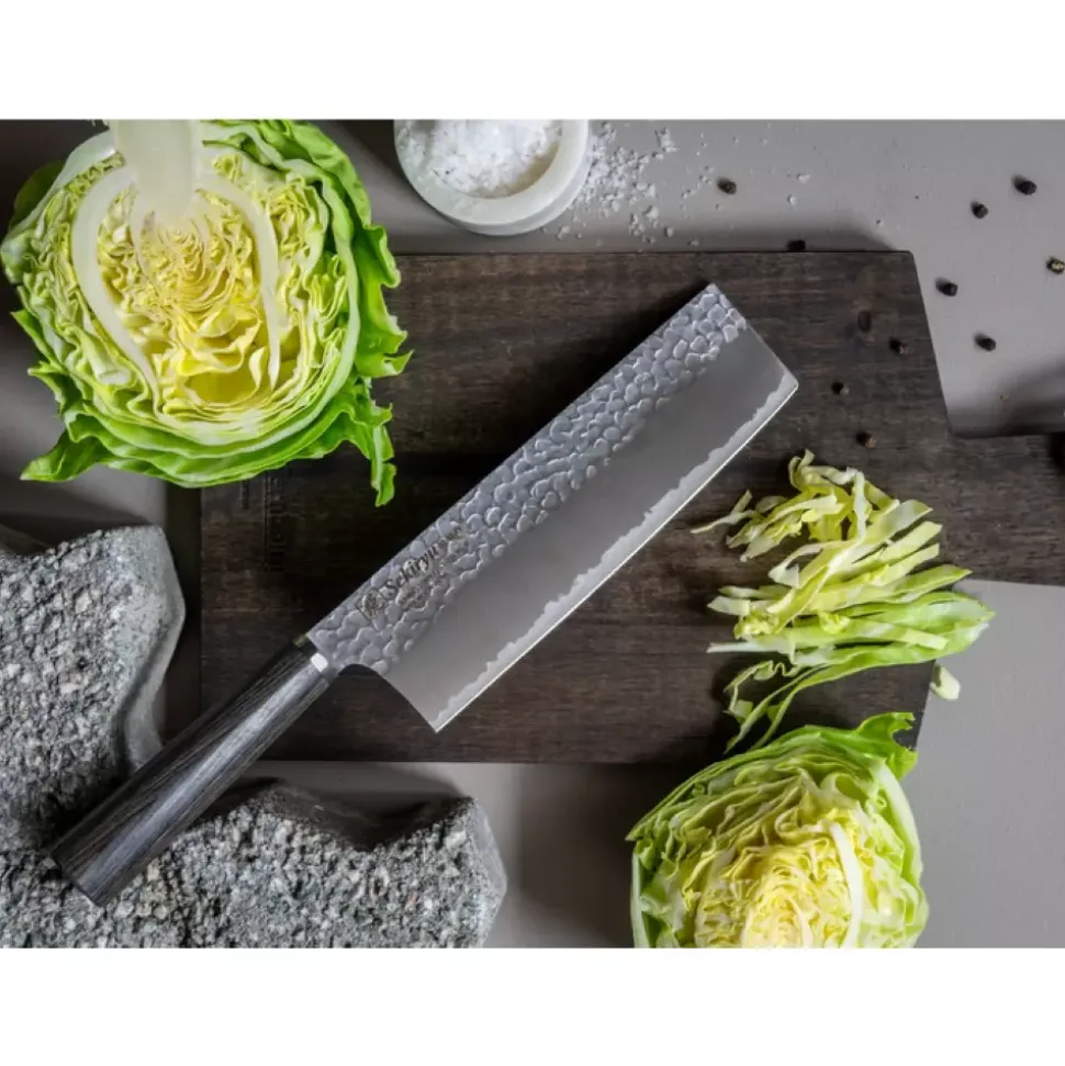 Sekiryu - Charcoal - Chopper kniv 18 cm