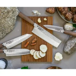 Sekiryu - Walnut - Chopper kniv 18 cm