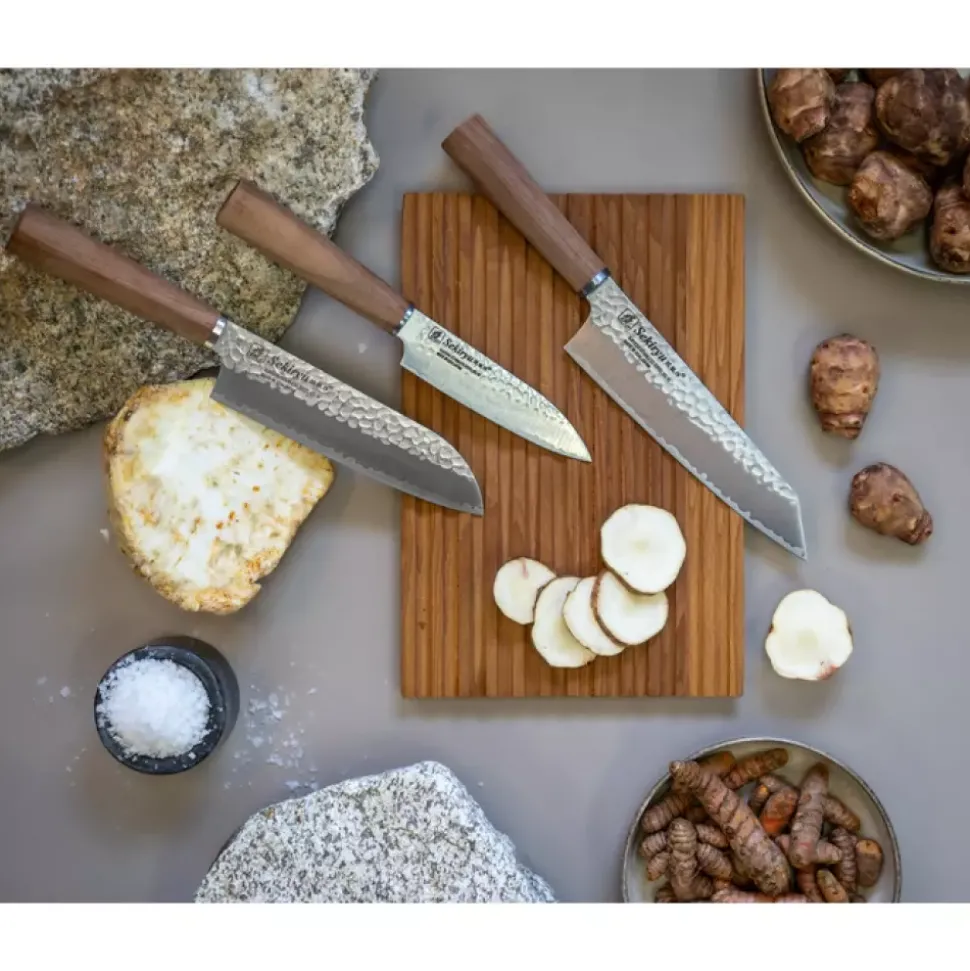 Sekiryu - Walnut - Grønnsakskniv 12 cm