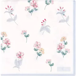 Servietter Portia White 20pk