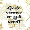 Serviett Gode venner 20stk