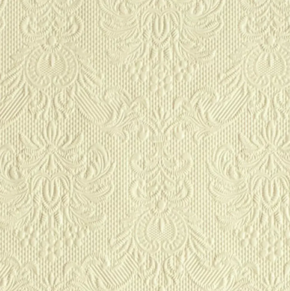 Serviett Kaffe Elegance Cream