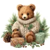 Serviett Lunsj Bear