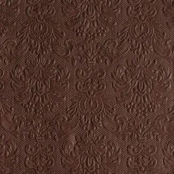 Serviett Lunsj Elegance Brun