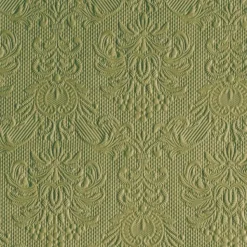 Serviett Lunsj Elegance Green Leaf