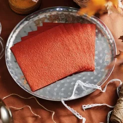 Serviett Lunsj Elegance Orange