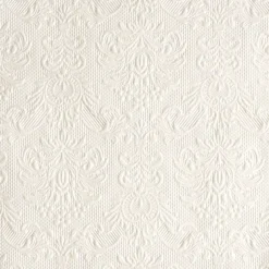 Serviett Lunsj Elegance Pearl White