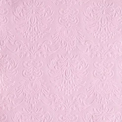 Serviett Lunsj Elegance Rosa